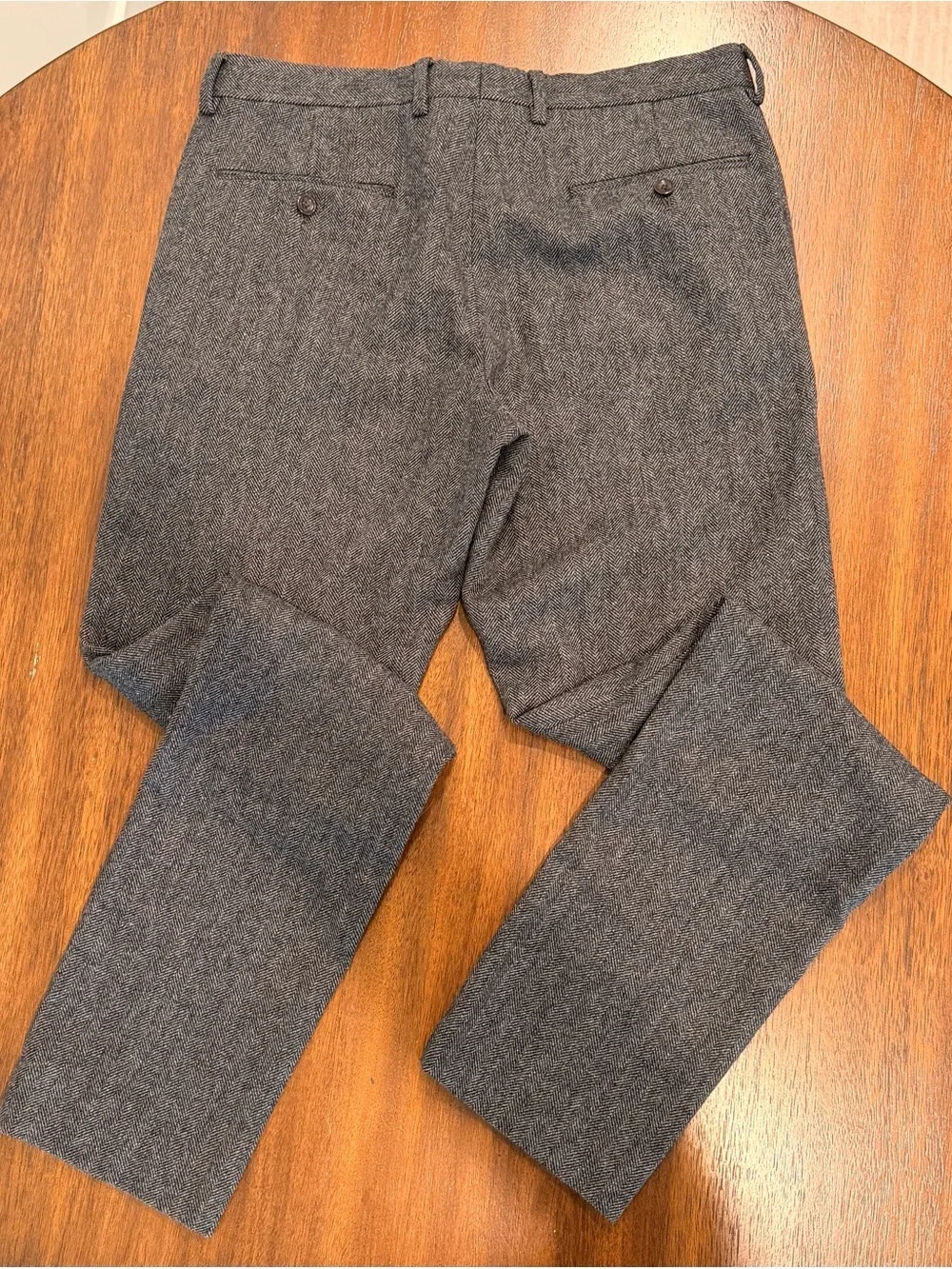 J.Crew Bowery Wool Herringbone Dress Pants – 32x34
